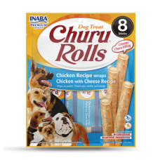 Churu Dog Rolls Receita de Frango com Queijo